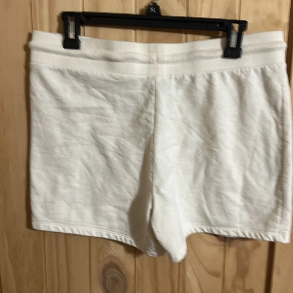 Disney Women's White Shorts with Mickey Mouse Design - Picture 2 of 3